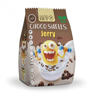 Gluten Out Gluten Out Jerry choco shells glutenvrij 375 Gram