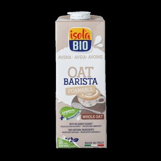 Isola Bio Isola Bio Boisson à l'avoine barista bio 1 litre