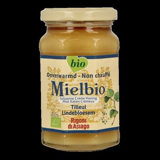 Mielbio Mielbio Lindebloesem creme honing bio 300 Gram