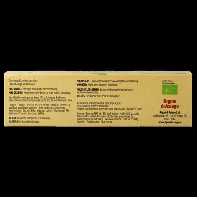 Mielbio Honing mix 25 gram bio 75 Gram