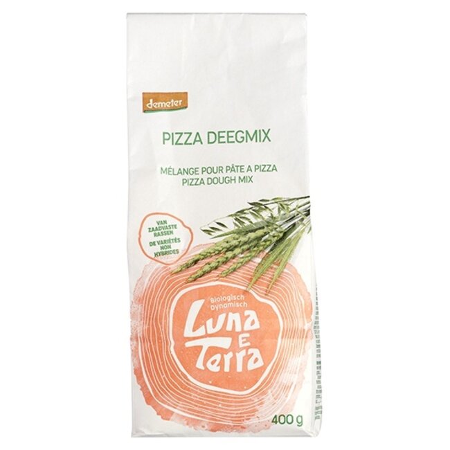 Luna E Terra Pizza deegmix demeter bio 400 Gram