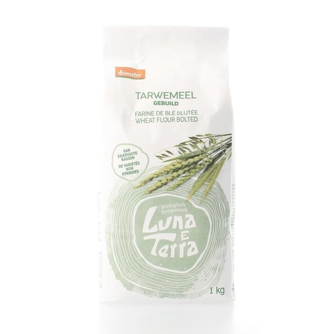 Luna E Terra Tarwemeel gebuild demeter bio 1 Kilogram