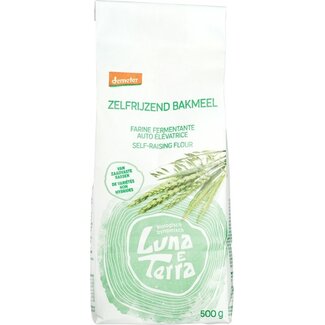 Luna E Terra Luna E Terra Zelfrijzend bakmeel demeter bio 500 Gram
