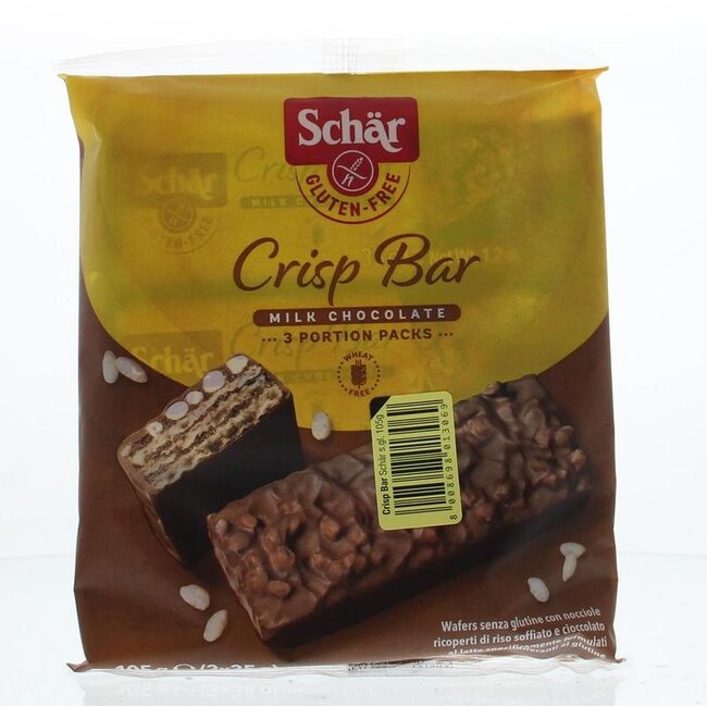 Crisp bar 3-pack glutenvrij 105 Gram