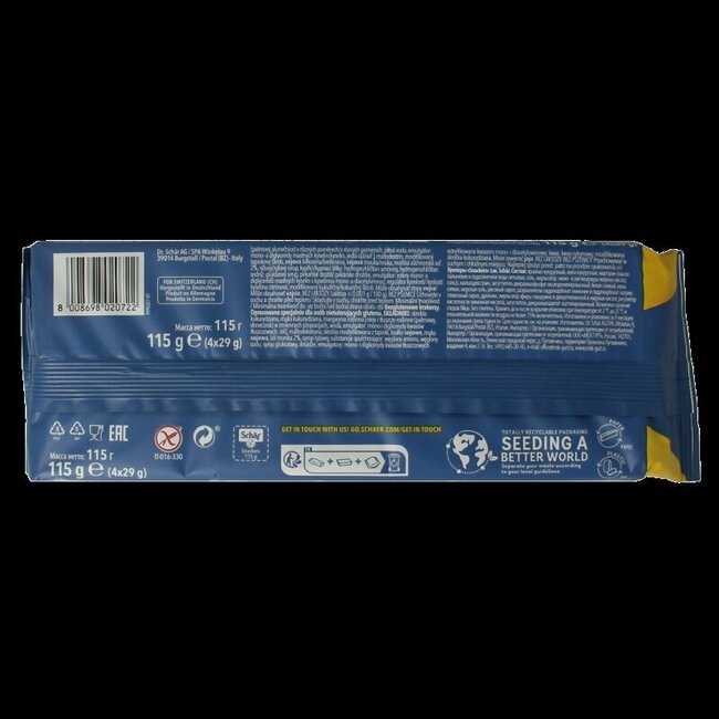 Schar Snackers hartige koek glutenvrij 115 Gram