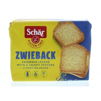 Schar Zwieback (beschuitbrood) glutenvrij 175 Gram
