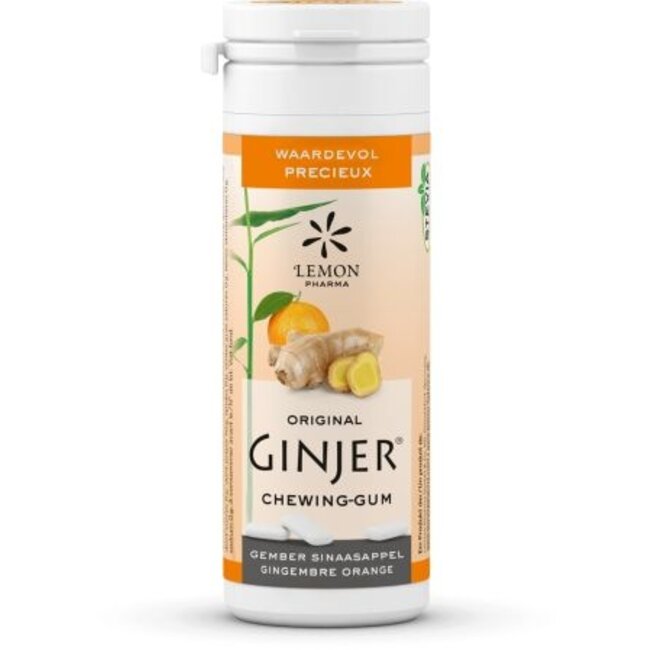 Lemon Pharma Ginjer original gember kauwgom 20 Stuks