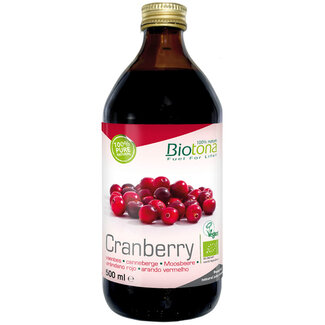Biotona Biotona Cranberry concentrate bio 500 Milliliter