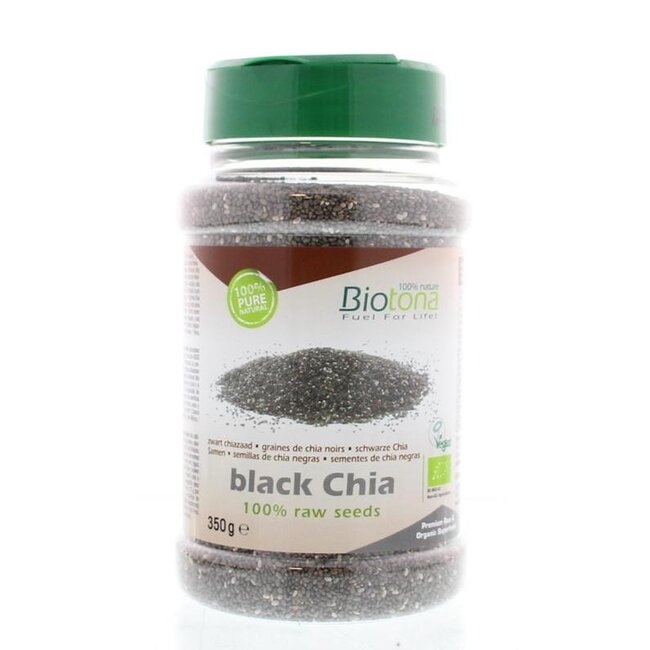 Biotona Black chia raw dispenser bio 350 Gram