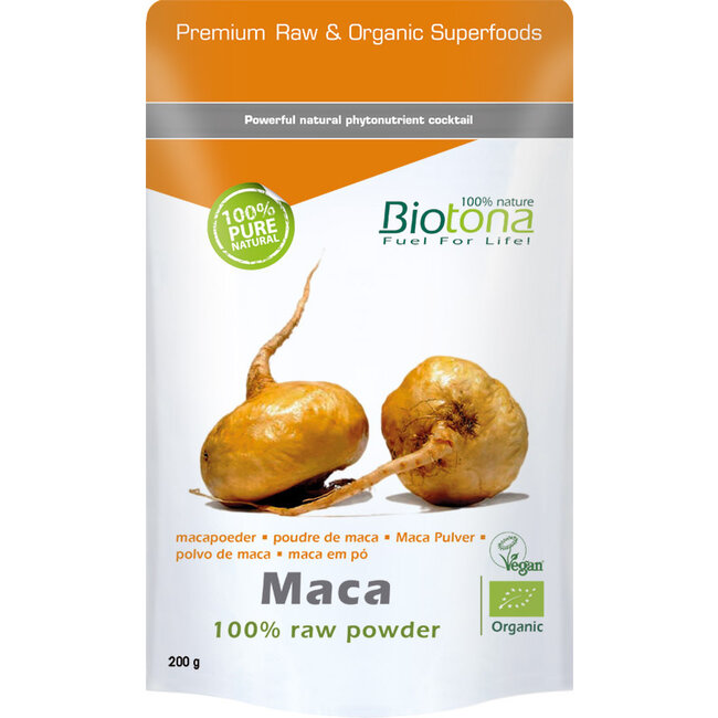 Maca raw powder bio 200 Gram