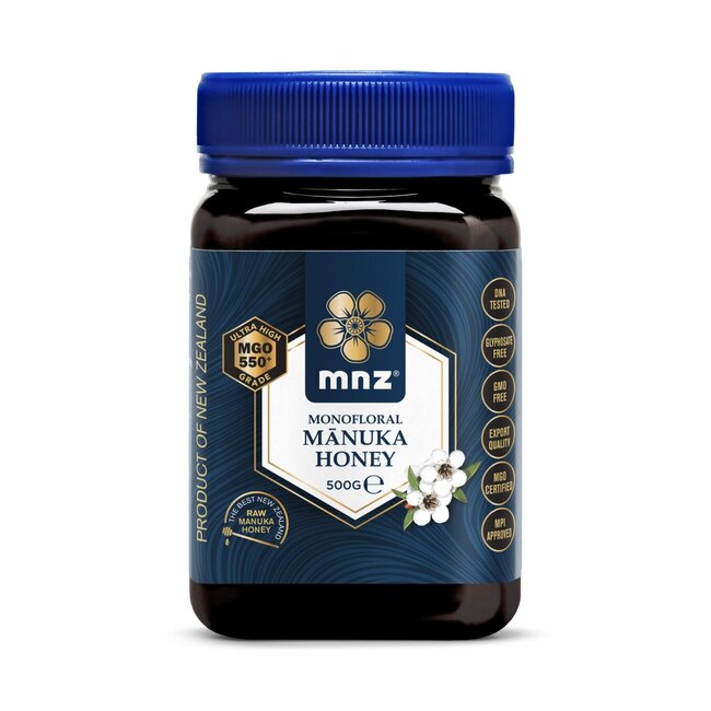 Manuka New Zealand Manuka Honing MGO 550+ 500 Gram