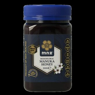MNZ (Manuka New Zealand) Manuka New Zealand Manuka Honing MGO 400+ 500 Gram