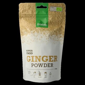 Purasana Purasana Gingembre en poudre vegan bio 200 g