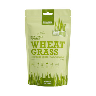 Purasana Purasana Tarwegras sappoeder bio 200 Gram