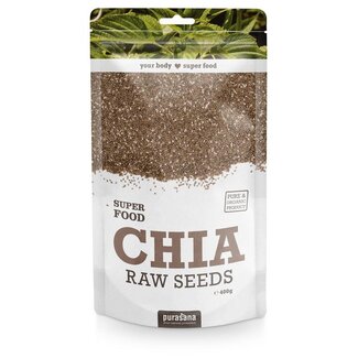 Purasana Purasana Chia zaden vegan bio 400 Gram