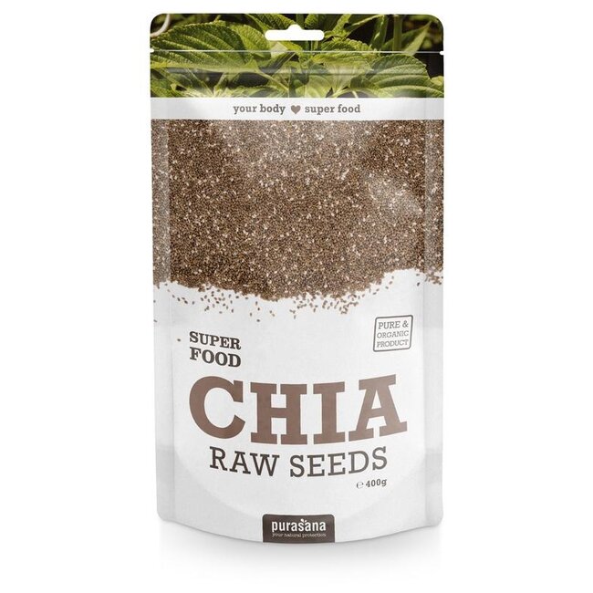 Purasana Chia zaden vegan bio 400 Gram