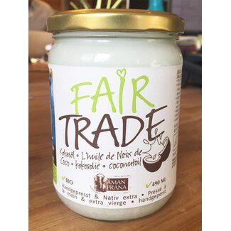 Amanprana Amanprana Kokosolie fair trade bio 490 Milliliter