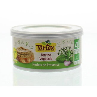 Tartex Tartex Pate provencaalse kruiden bio 125 Gram