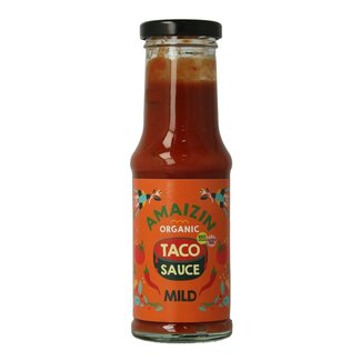 Amaizin Amaizin Taco saus mild bio 220 Gram