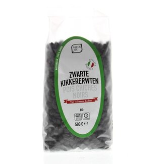 Greenage Greenage Zwarte kikkererwten bio 500 Gram