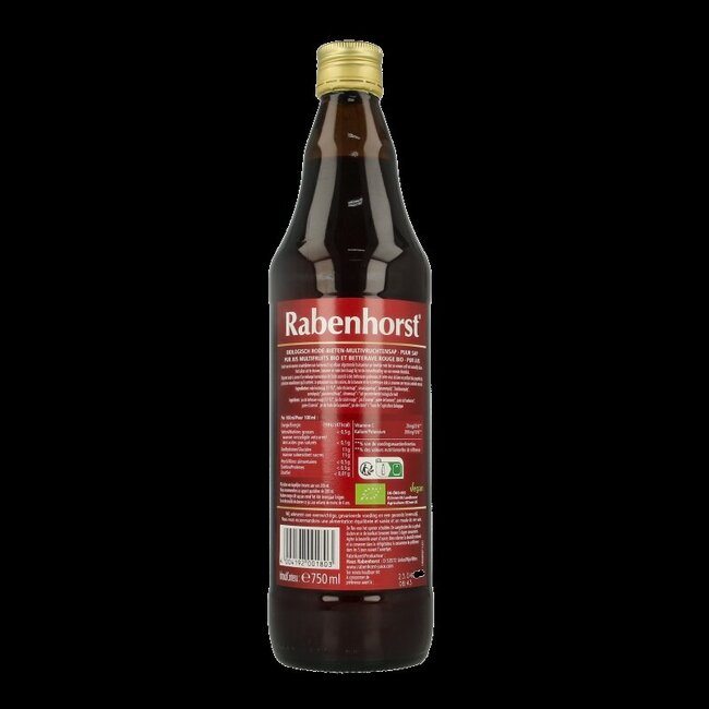 Rabenhorst 120/80 Multifruits bio 750 Millilitres