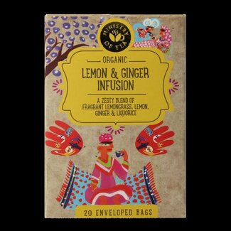 Ministry Of Tea Ministry Of Tea Lemon & ginger bio 20 Zakjes