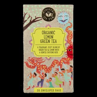 Ministry Of Tea Ministry Of Tea Lemon green tea bio 20 Zakjes