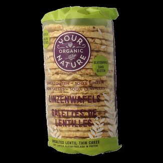 Your Organic Nature Your Organic Nature Galettes de lentilles bio 100 g