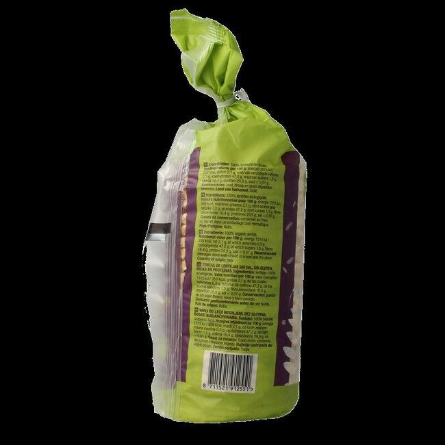 Your Organic Nature Galettes de lentilles bio 100 g