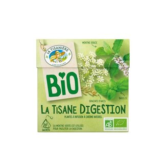 La Tisaniere Spijsvertering infusie bio 20 Zakjes