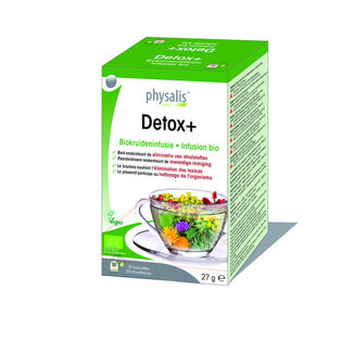 Physalis Physalis Detox+ thee bio 20 Zakjes