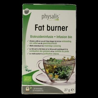 Physalis Physalis Fat burner thee bio 20 Zakjes