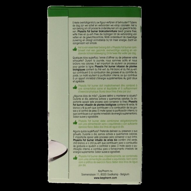Physalis Thé brûle-graisse bio 20 sachets