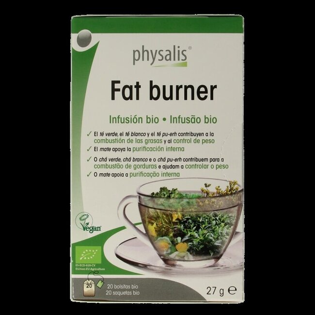 Physalis Fat burner thee bio 20 Zakjes