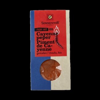 Sonnentor Sonnentor Cayennepeper gemalen bio 40 Gram