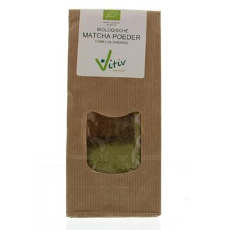 Vitiv Vitiv Matcha poeder bio 100 Gram
