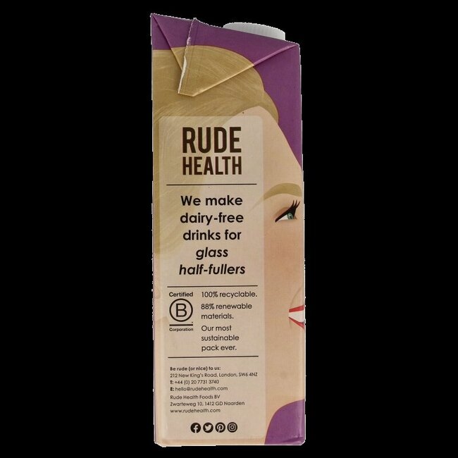 Rude Health Rijstdrank bio 1 Liter