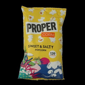 Proper Corn Proper Corn Popcorn sweet & salty 30 Gram