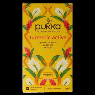 Pukka Pukka Tumeric active tea bio 20 Zakjes