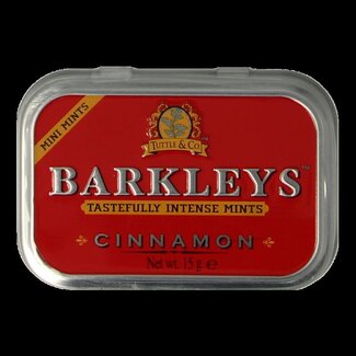 Barkleys Barkleys Mints cinnamon sugarfree 15 Gram