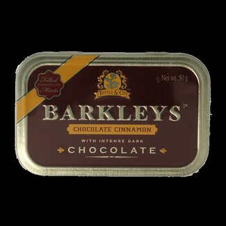 Barkleys Barkleys Chocolate mints cinnamon 50 Gram