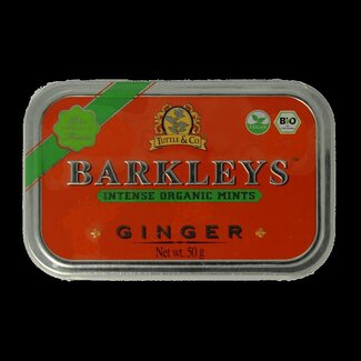 Barkleys Barkleys Classic mints ginger 50 Gram