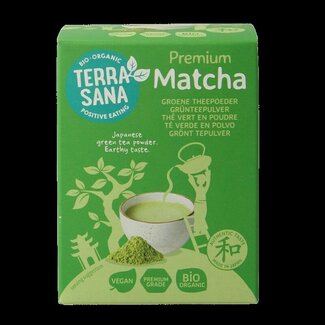 TerraSana TerraSana Matcha premium thé vert bio 30 g