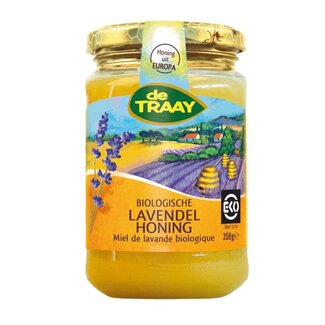 Traay Miel de lavande bio De Traay 350 g