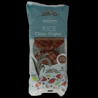 Bonritzz Bonritzz Rijstwafel choco melk bio 100 Gram