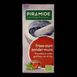 Piramide Piramide Frisse start zonder munt thee bio 20 Zakjes