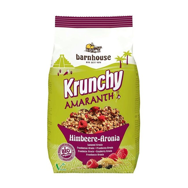 Barnhouse Krunchy amaranth framboos aronia bio 375 Gram