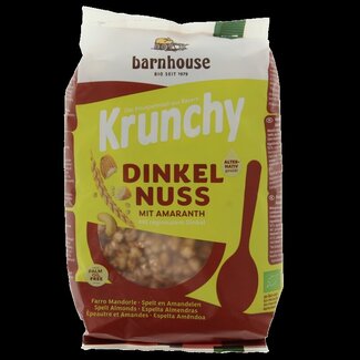 Barnhouse Barnhouse Krunchy amaranth spelt amandel bio 375 Gram