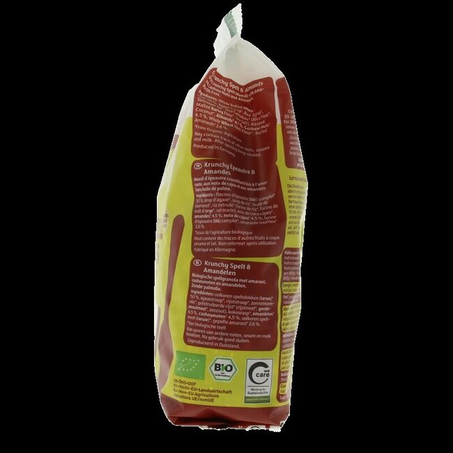 Barnhouse Krunchy amaranth spelt amandel bio 375 Gram
