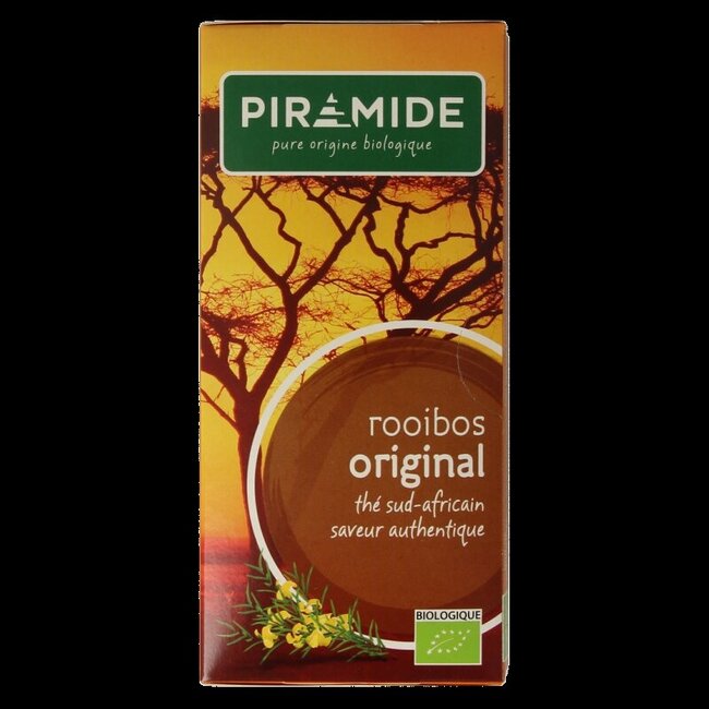 Piramide Rooibos original thee bio 20 Zakjes